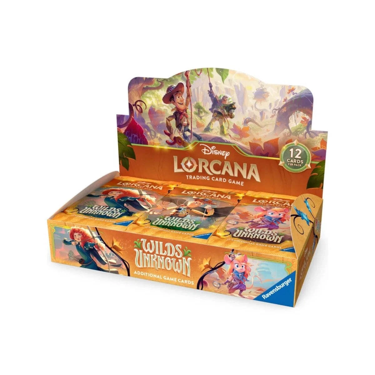 Disney Lorcana TCG Wilds Unknown Booster Display 24 Packs